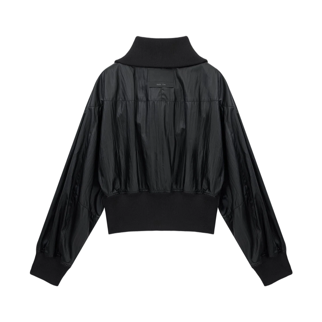 SHINE CRINKLE ZIP BLOUSON