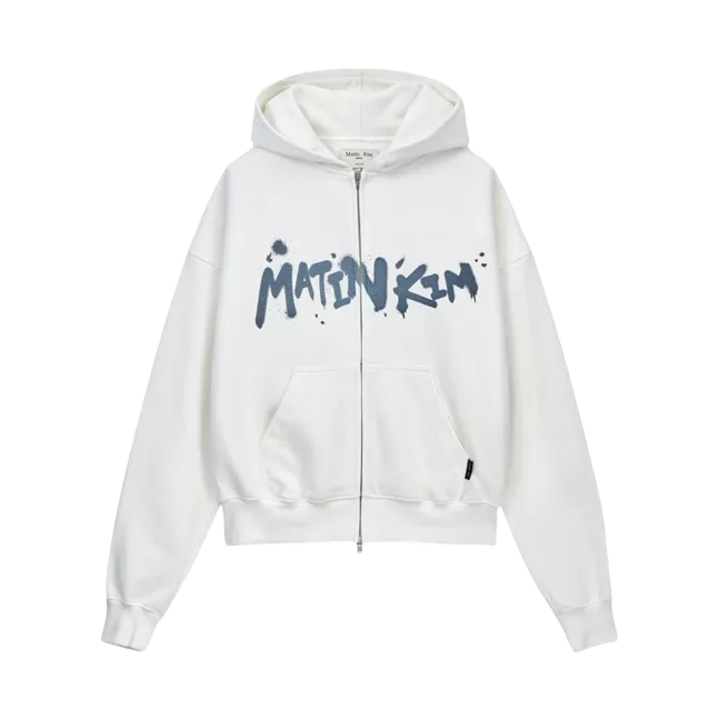 GRAFFITI LOGO HOODY ZIP UP