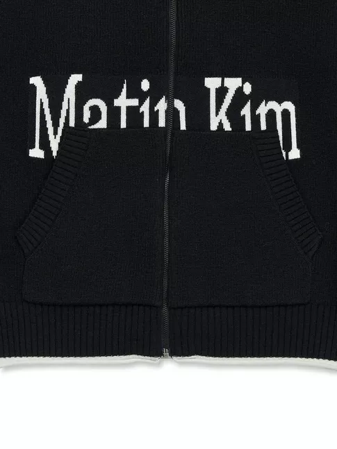 MATIN SPELL POINT KNIT ZIP UP VEST