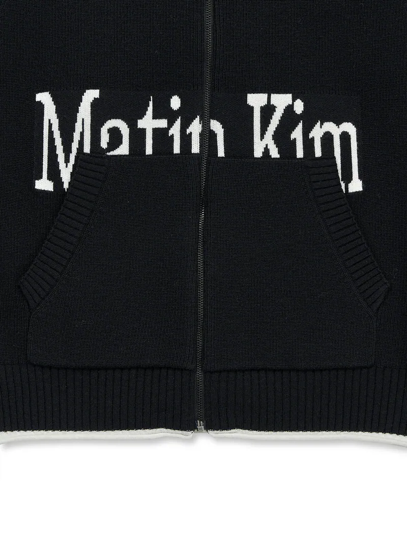 MATIN SPELL POINT KNIT ZIP UP VEST