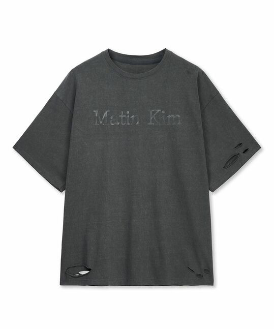 DISTRESSED LOGO TOP