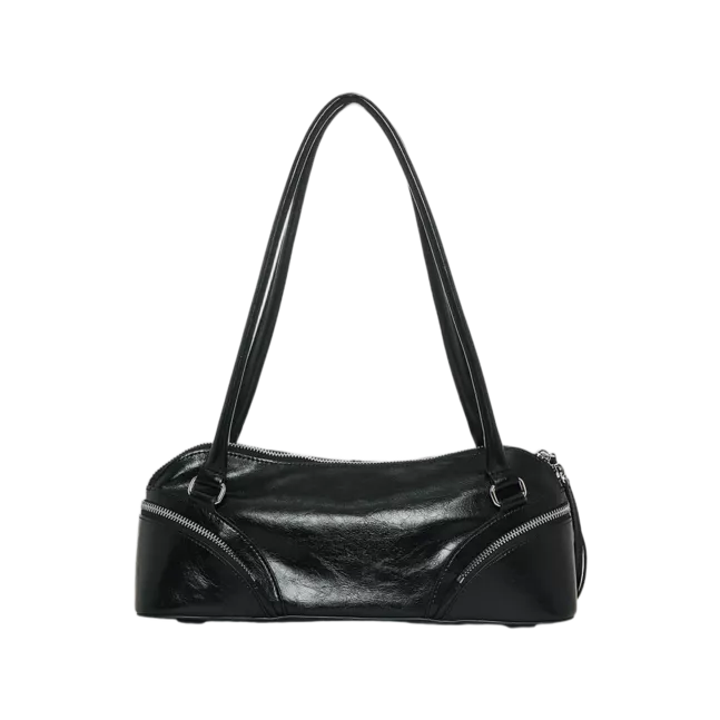CURVE ZIP BAGUETTE BAG