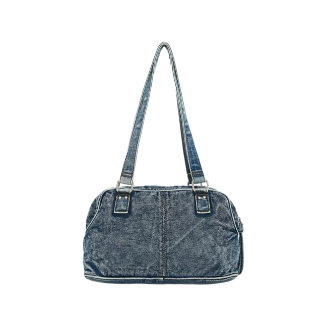 MATIN DUST DENIM ONE POCKET SHOULDER BAG