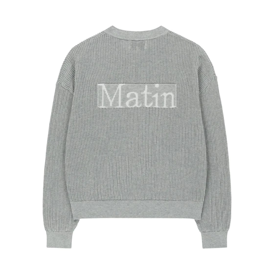 BACK LOGO JACQUARD MESH KNIT ZIP UP