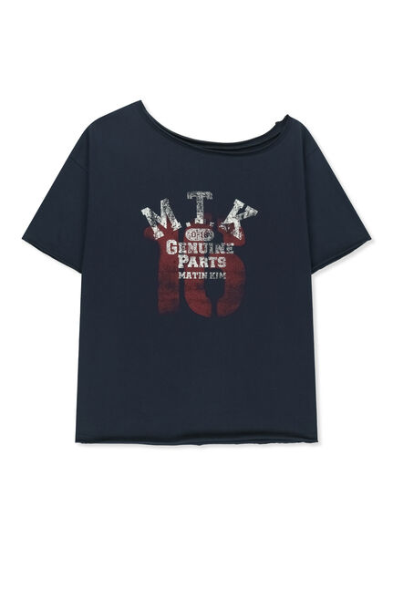 MTK 16 GRAFFITI LOGO ASYMMETRIC TOP