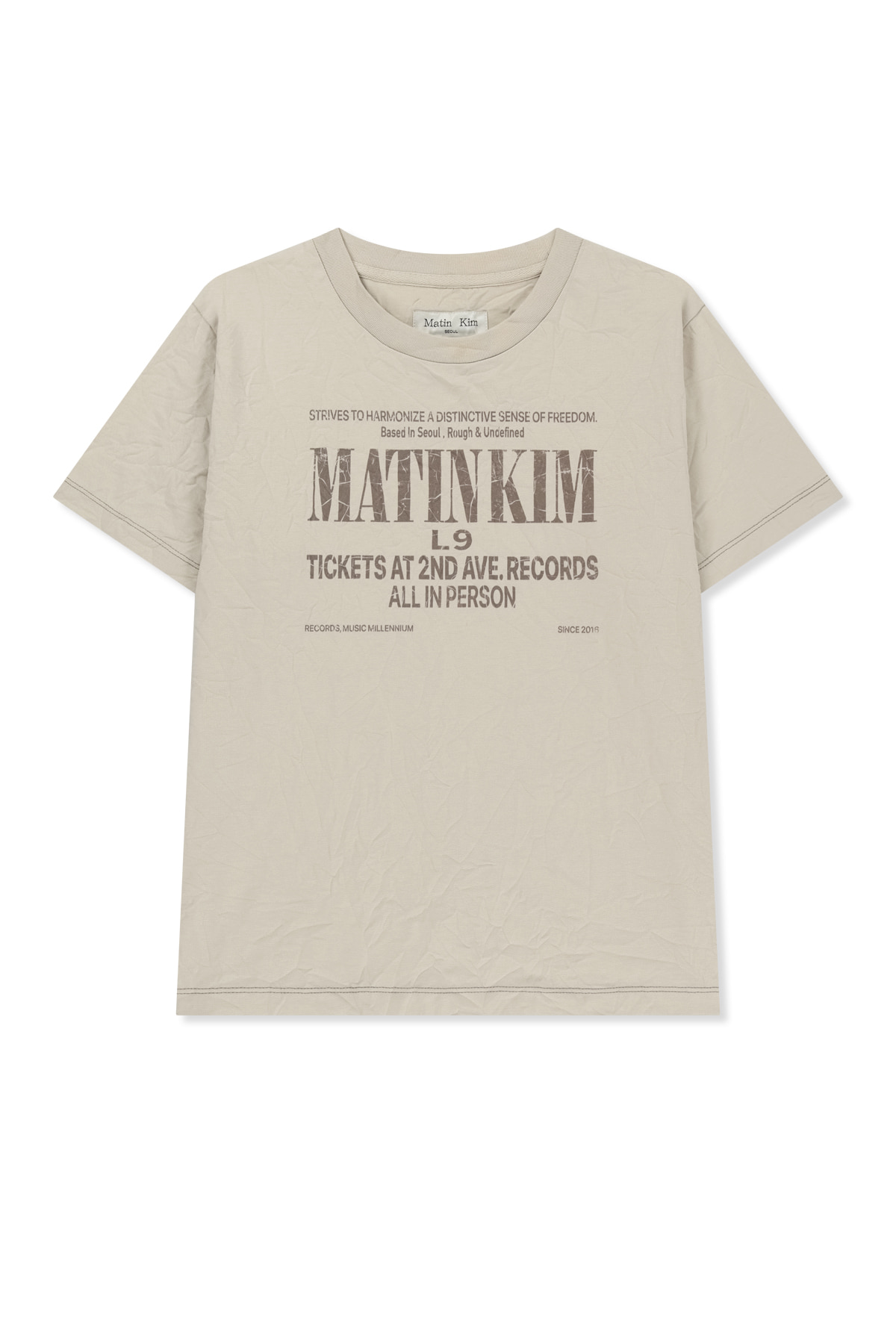 LETTERING GRAFFITI CREASE TOP