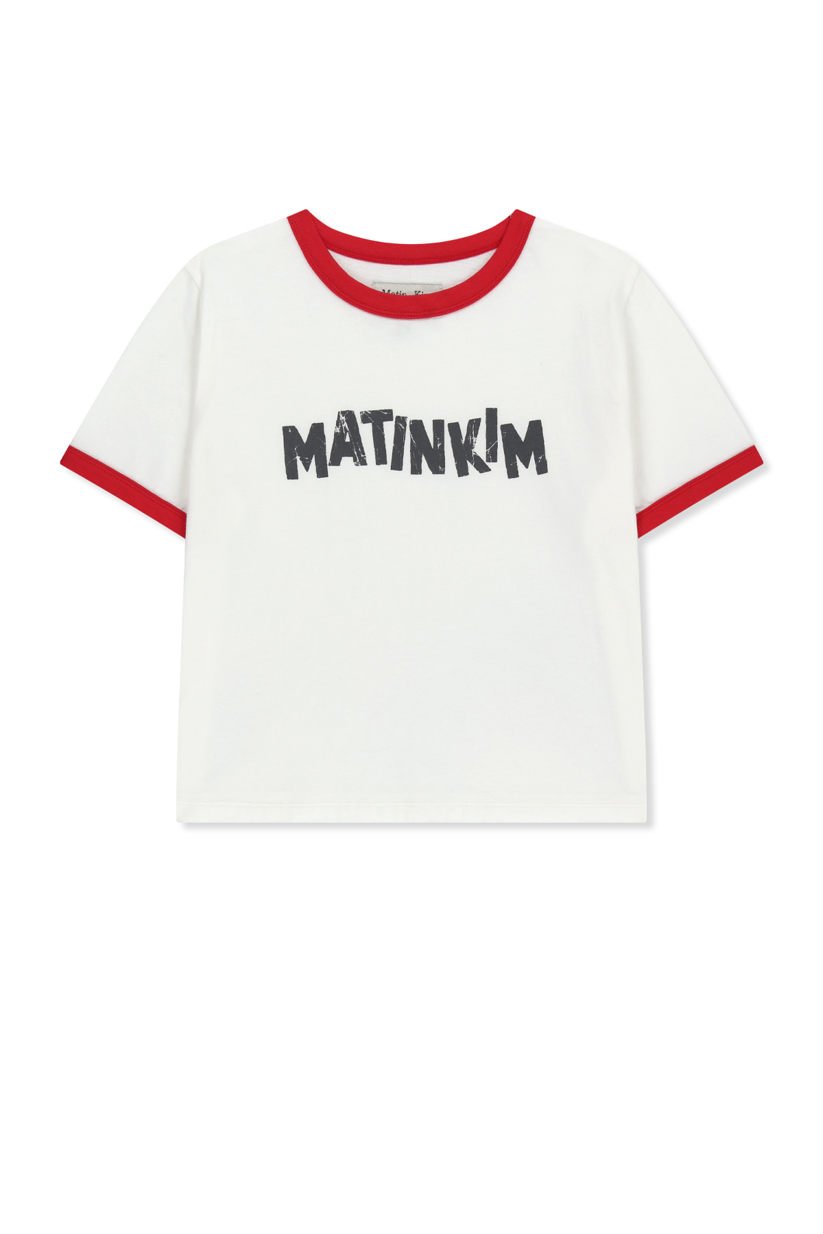 MATIN LOGO RINGER CROP TOP