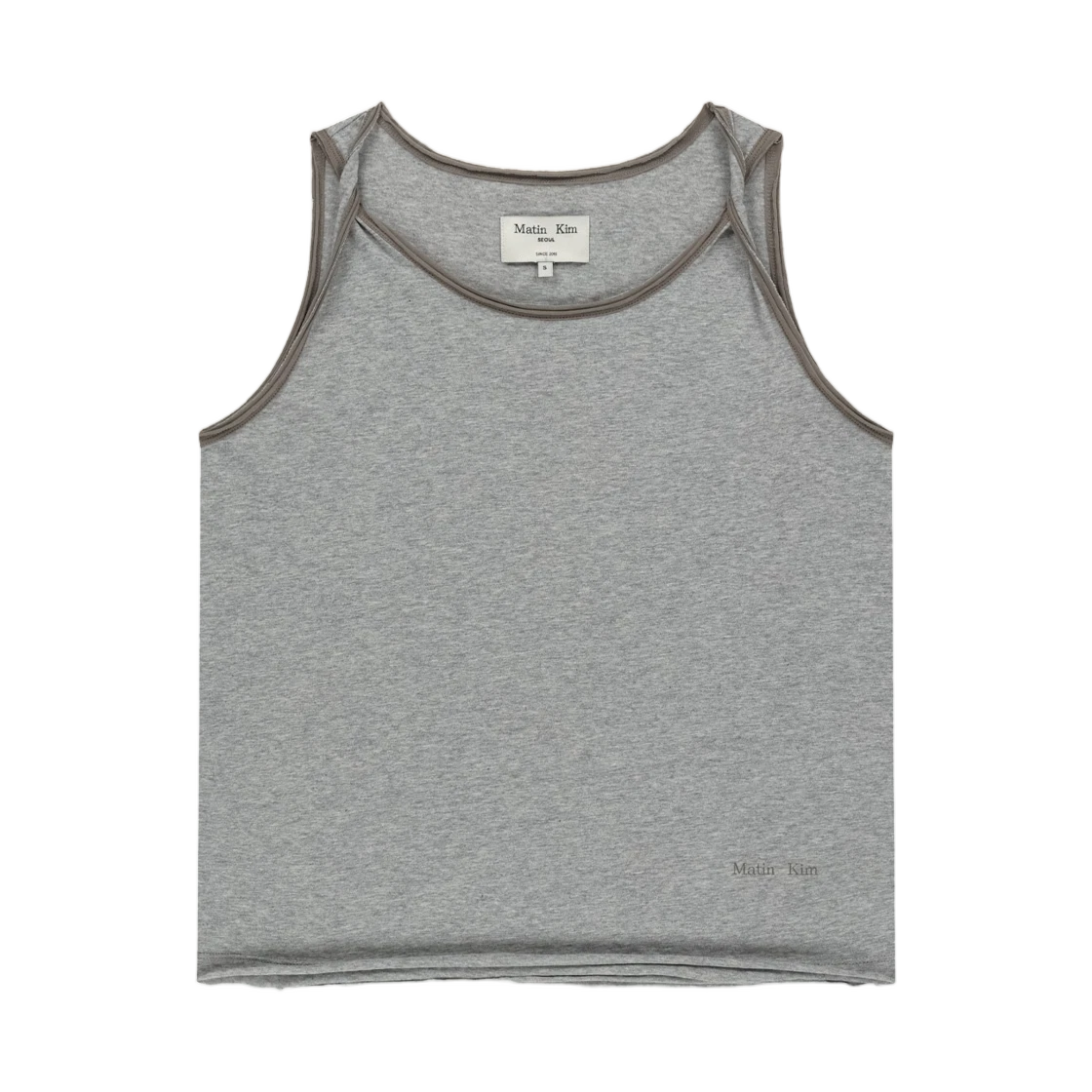 TWIST SHOULDER SLEEVELESS TOP