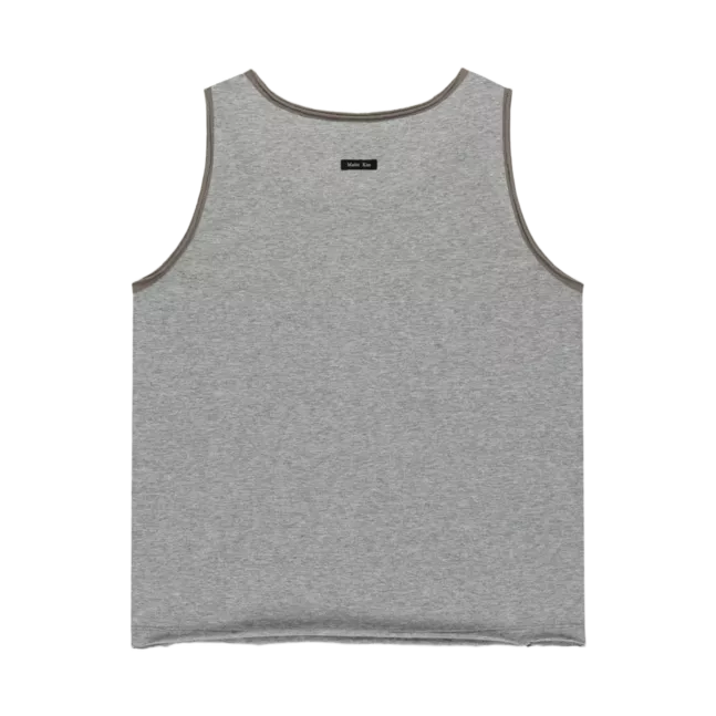 TWIST SHOULDER SLEEVELESS TOP