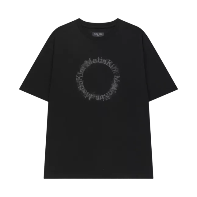 MATIN KIM CIRCLE LOGO TOP FOR MEN