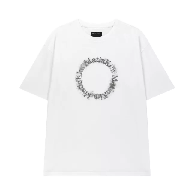 MATIN KIM CIRCLE LOGO TOP FOR MEN