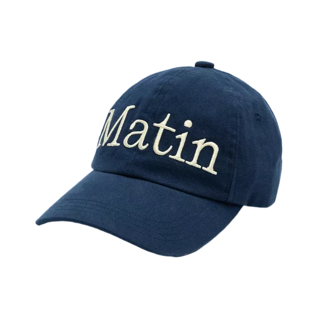 MATIN LOGO STITCH BALL CAP