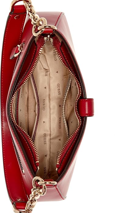 CARRIE TOP ZIP SHOULDER BAG