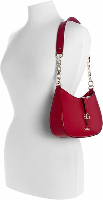 CARRIE TOP ZIP SHOULDER BAG