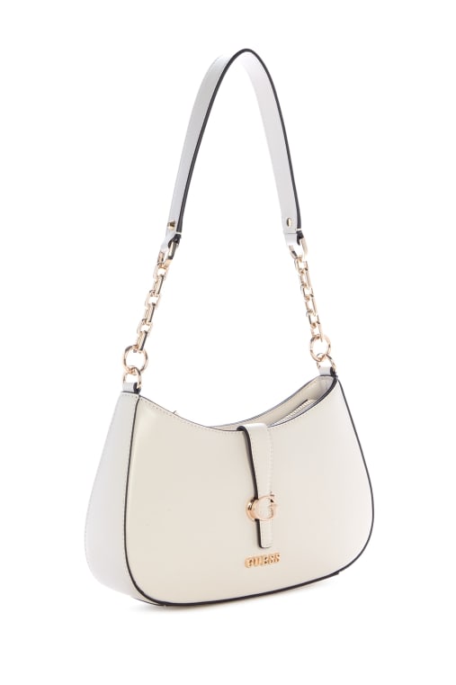 CARRIE TOP ZIP SHOULDER BAG