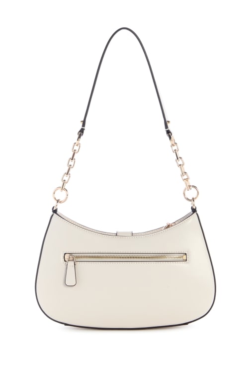 CARRIE TOP ZIP SHOULDER BAG