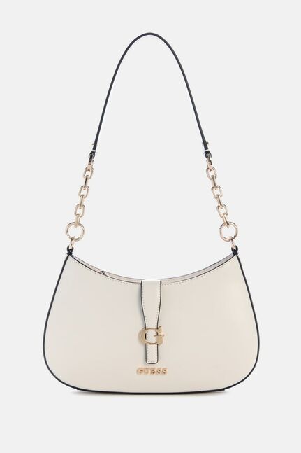 CARRIE TOP ZIP SHOULDER BAG