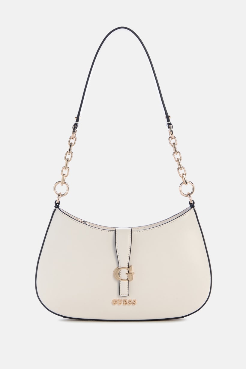 CARRIE TOP ZIP SHOULDER BAG