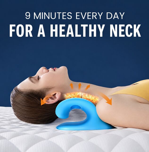 Neck Stretcher Cervical Traction Pillow - 3