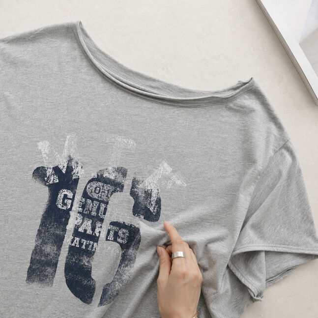 MTK 16 GRAFFITI LOGO ASYMMETRIC TOP