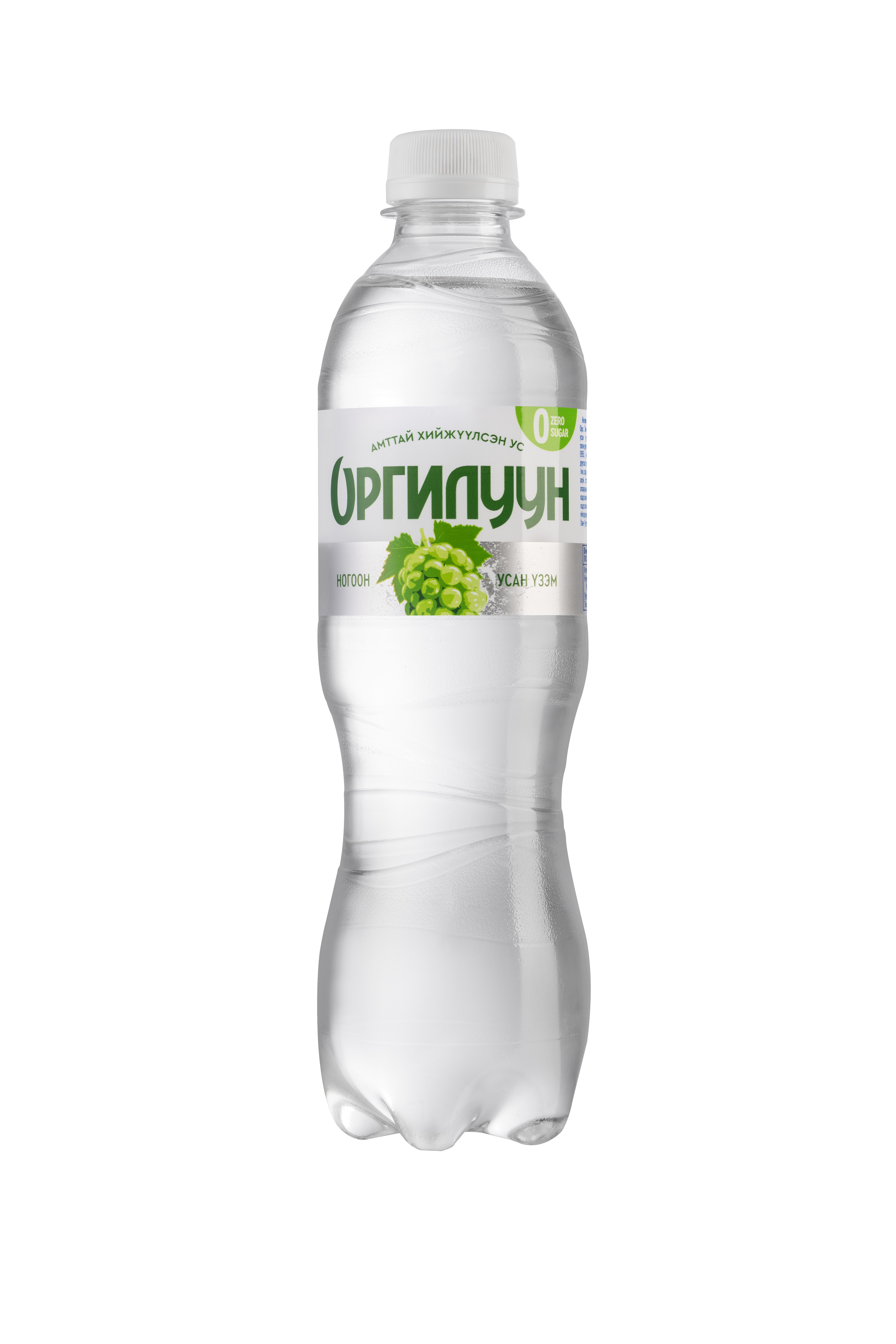Orgiluun zero PET 0.5 L /muscat/