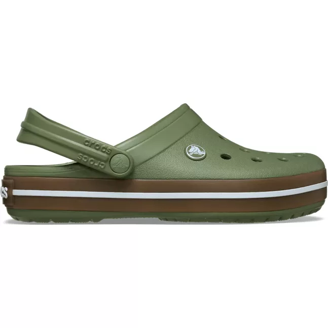 Crocs Crocband Gum Clogs Brown