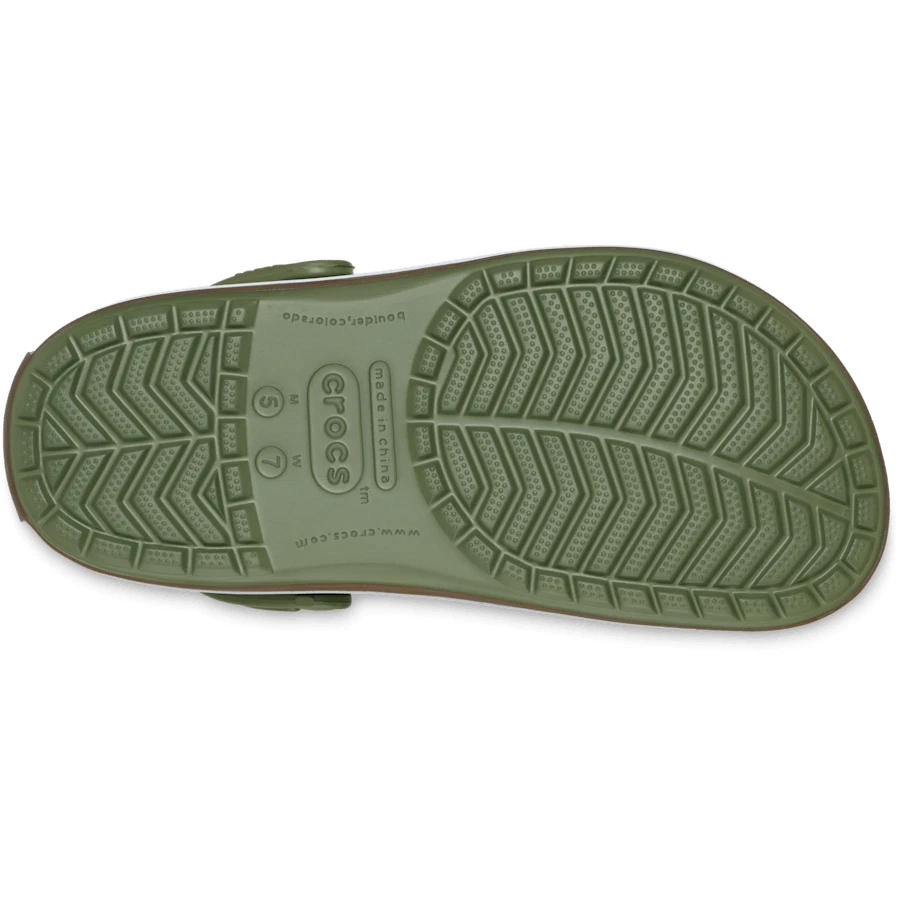 Crocs Crocband Gum Clogs Brown