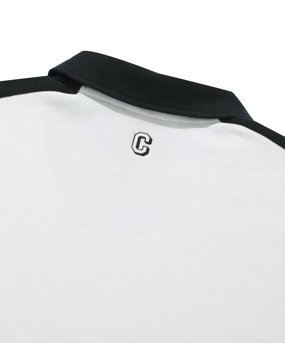 ARCH LOGO HALF ZIP-UP SWEATSHIRT