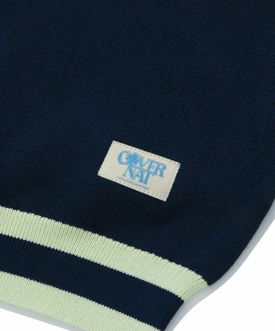WOMEN HALF ZIP-UP KNIT
