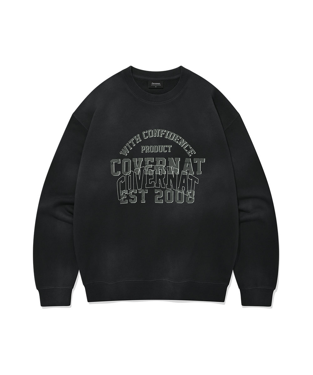 PIGMENT CRACK SWEATSHIRT
