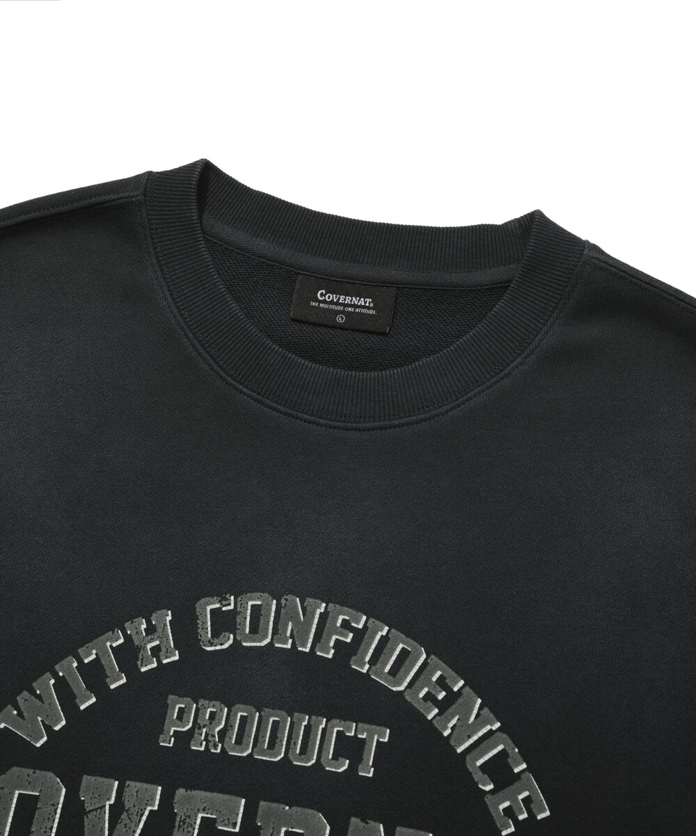 PIGMENT CRACK SWEATSHIRT