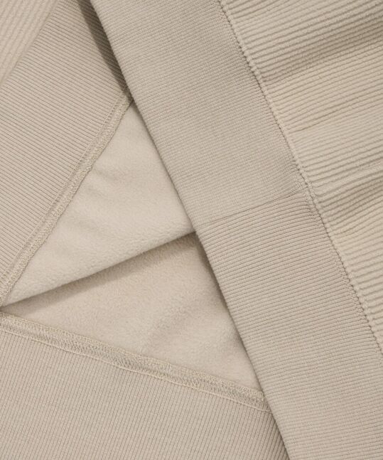 SMALL C LOGO CORDUROY HALF ZIP-UP