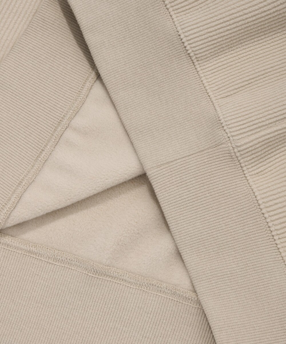 SMALL C LOGO CORDUROY HALF ZIP-UP