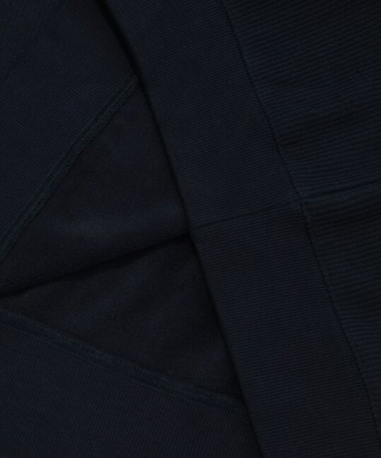 SMALL C LOGO CORDUROY HALF ZIP-UP