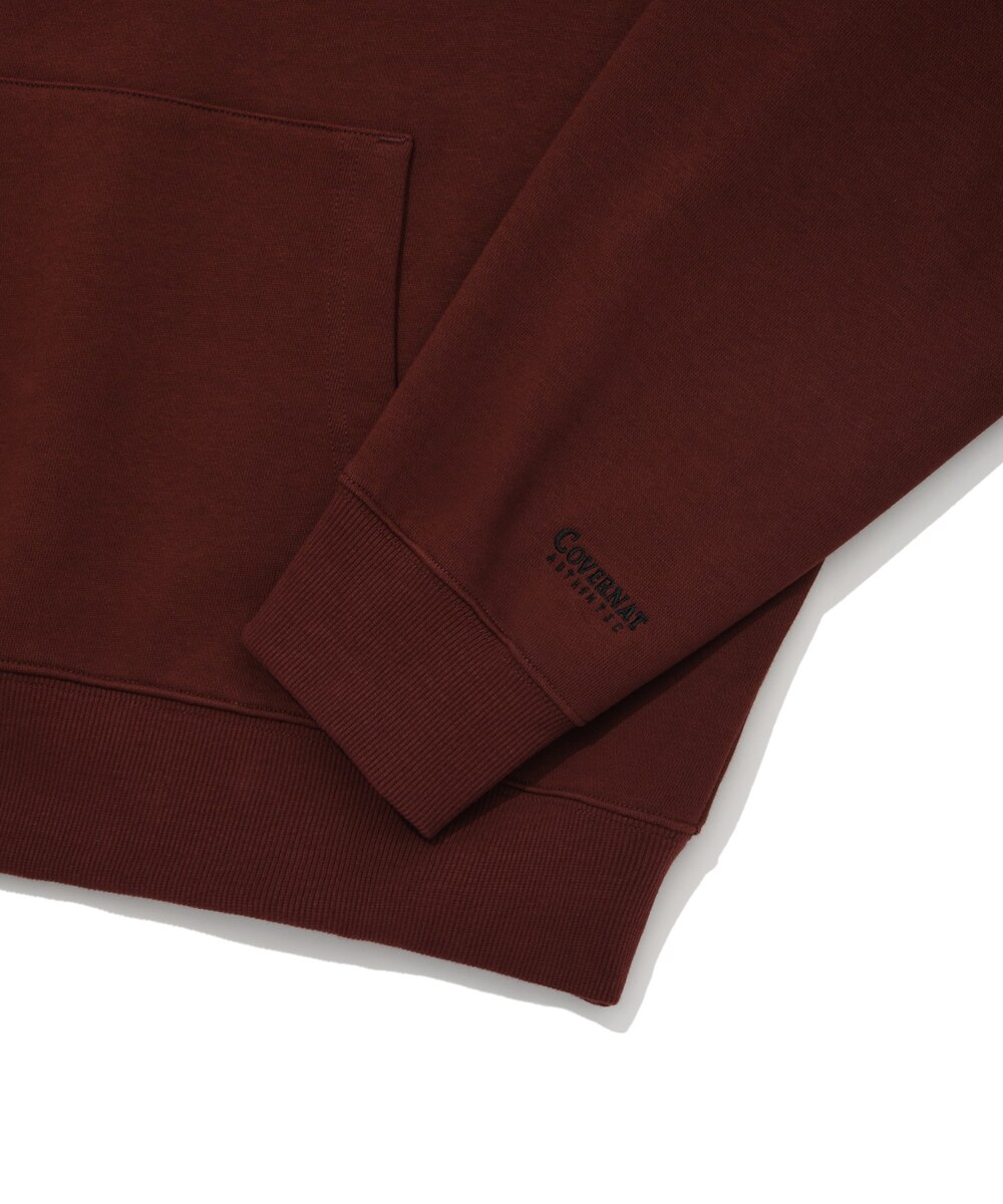 ARCH LOGO HALF ZIP-UP SWEATSHIRT
