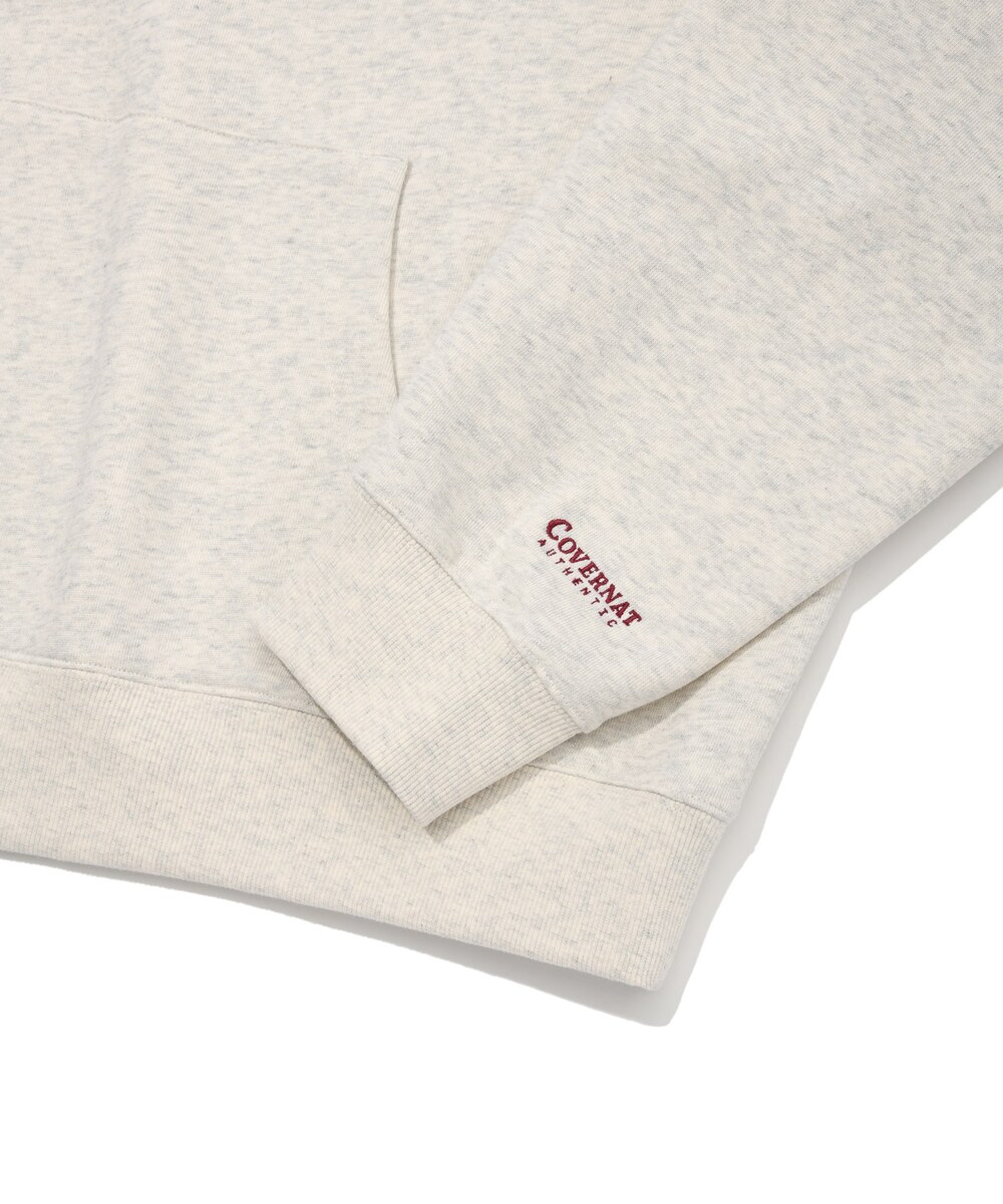 ARCH LOGO HALF ZIP-UP SWEATSHIRT