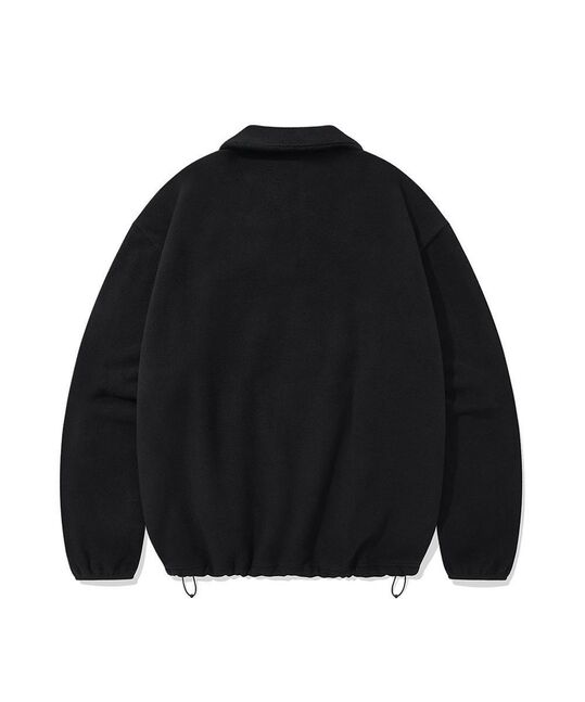 ARCH LOGO FLEECE HALF ZIP-UP SWEATSHIRT
