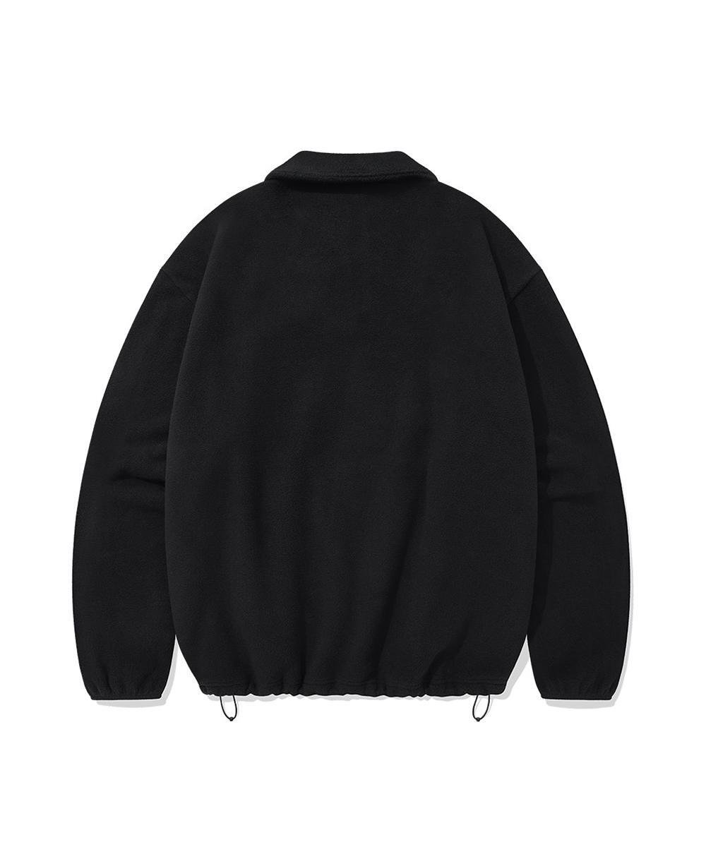 ARCH LOGO FLEECE HALF ZIP-UP SWEATSHIRT