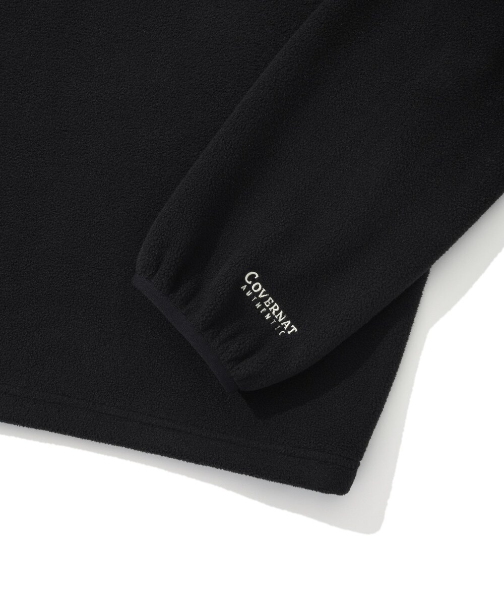 ARCH LOGO FLEECE HALF ZIP-UP SWEATSHIRT