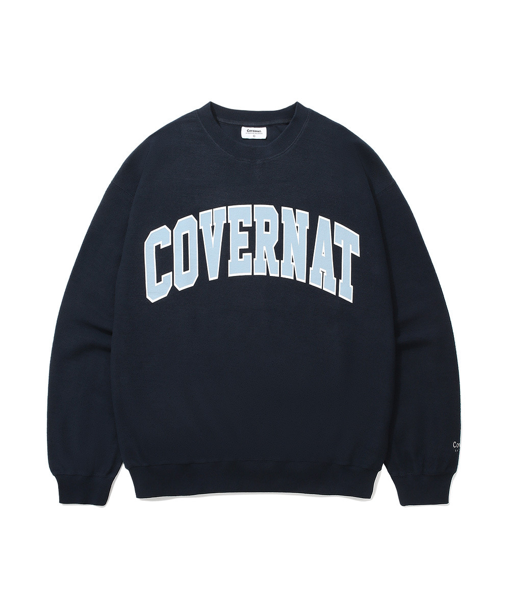 INSIDE OUT ARCH LOGO DROP FIT SWEATSHIRT