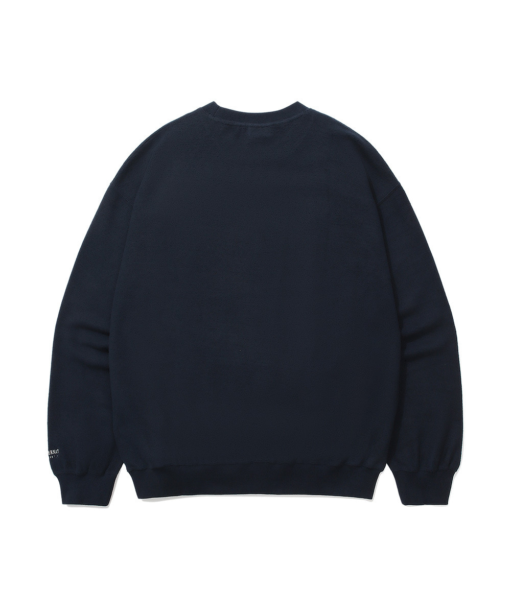 INSIDE OUT ARCH LOGO DROP FIT SWEATSHIRT