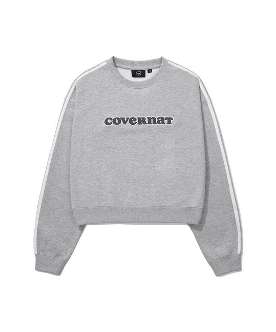 WOMEN COOPER LOGO LINED SWEATSHIRT