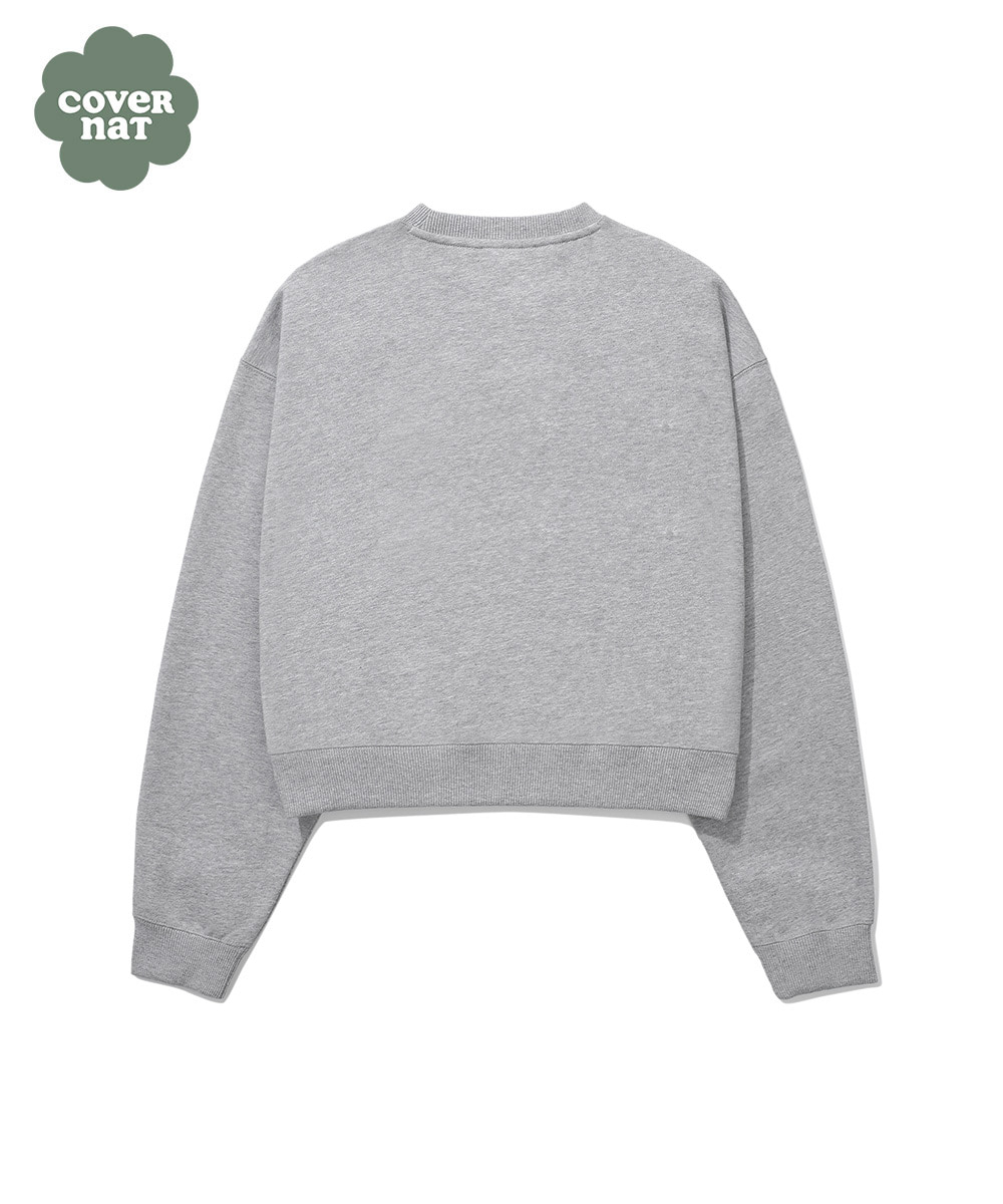 WOMEN COOPER LOGO LINED SWEATSHIRT