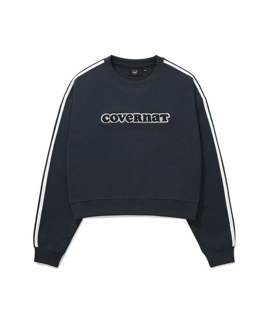 WOMEN COOPER LOGO LINED SWEATSHIRT