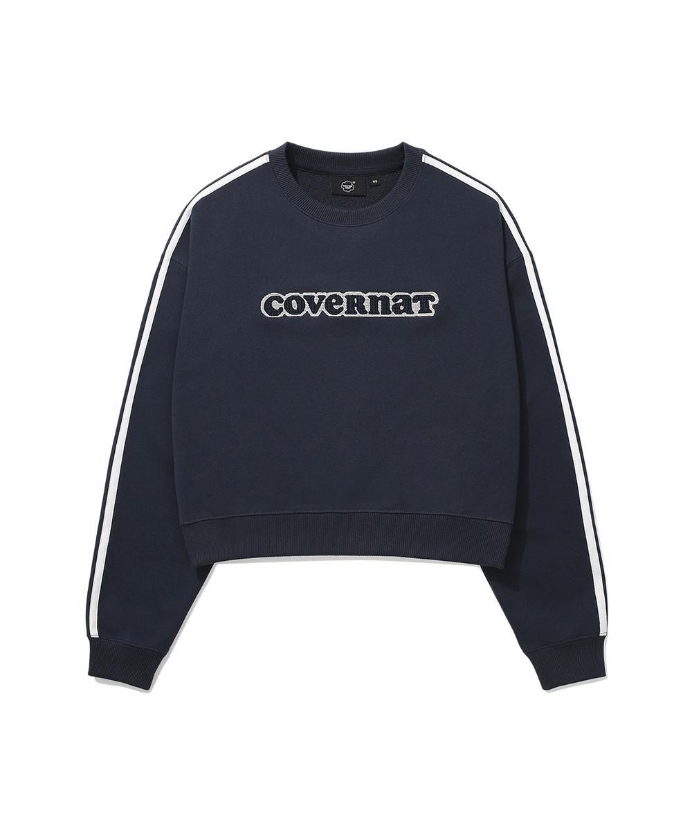WOMEN COOPER LOGO LINED SWEATSHIRT