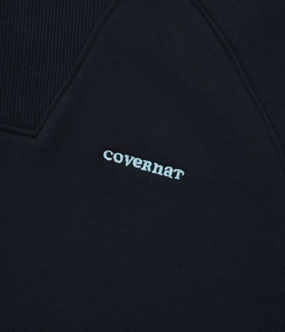 WOMEN HALF ZIP-UP SWEATSHIRT