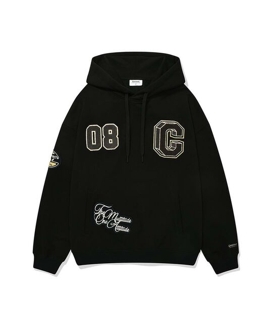 COLLEGE C LOGO DROP FIT HOODIE