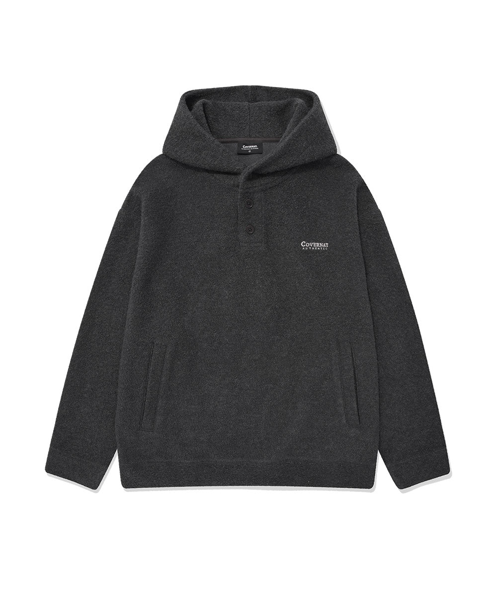 [SET-UP] BOUCLE OVER FIT HOODIE