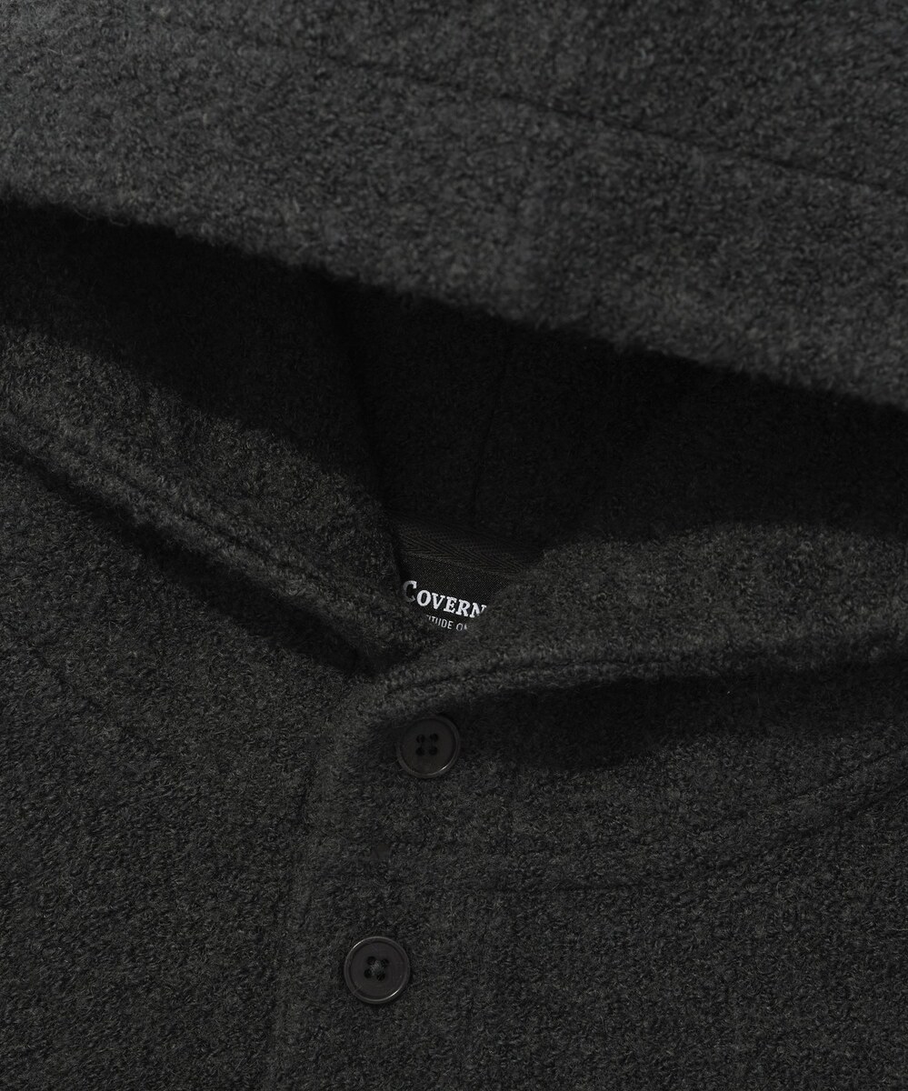 [SET-UP] BOUCLE OVER FIT HOODIE