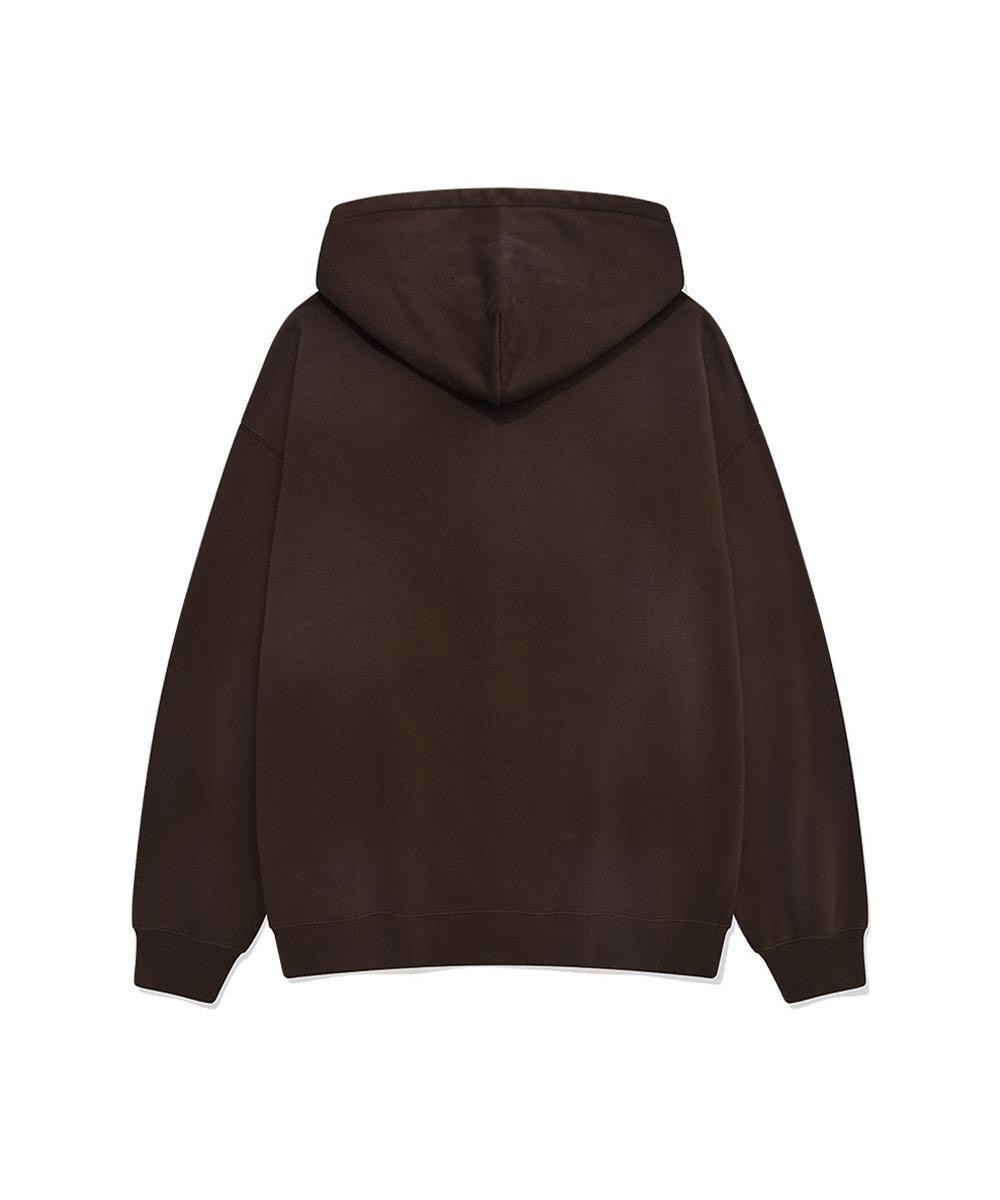 CVNT DYING OVER FIT HOODIE ZIP-UP